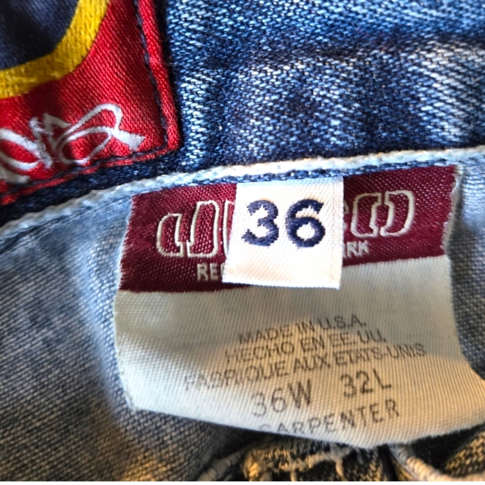 Vintage JNCO Denim Carpenter Jeans Y2K - Picture 8 of 15